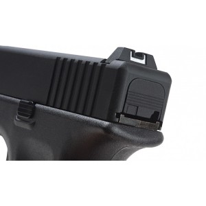 Модель пистолета Glock 17, KP-17, GBB, металл, черный, СО2 (KJW)